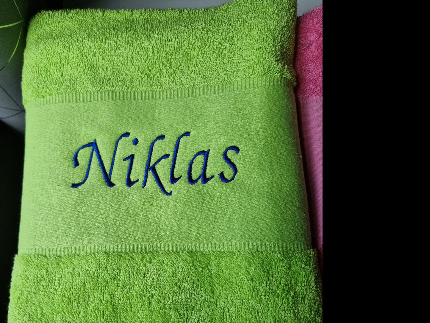 Handtücher mit individuellem Namen
